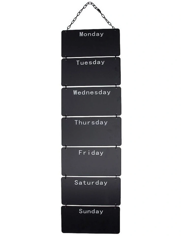7 Day Message Stack Black Board