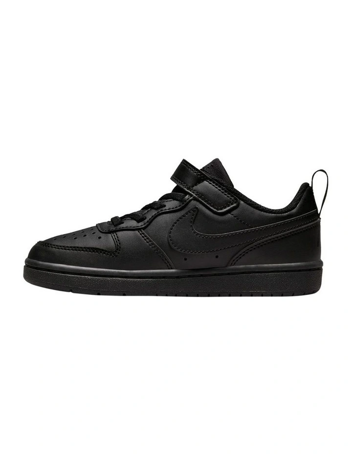 Court Borough Low Recraft Sneakers in Black