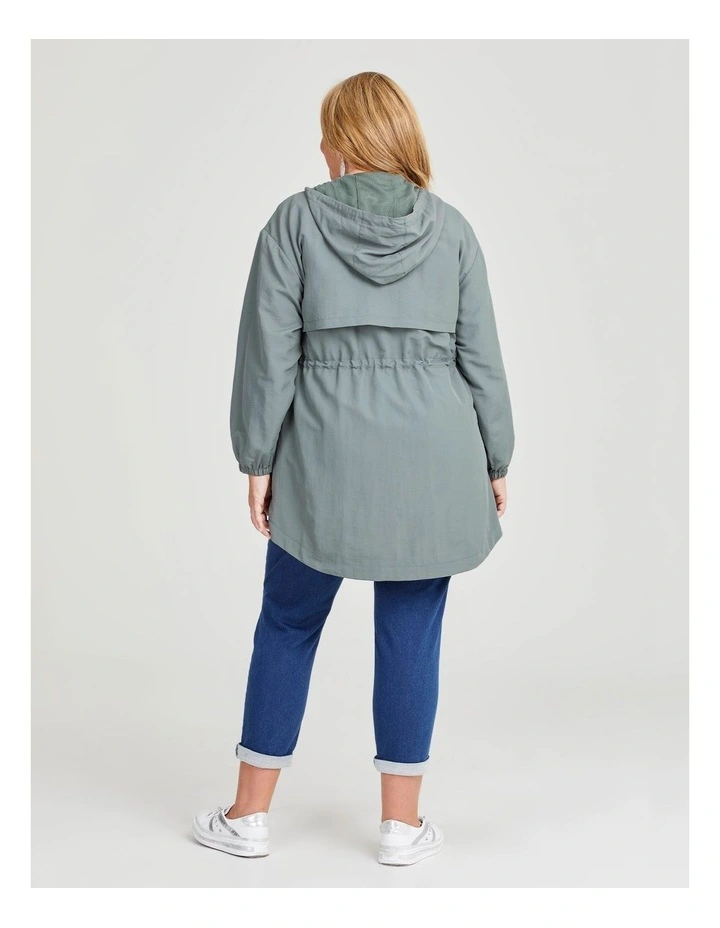 Weekend Hooded Jacket in Thyme