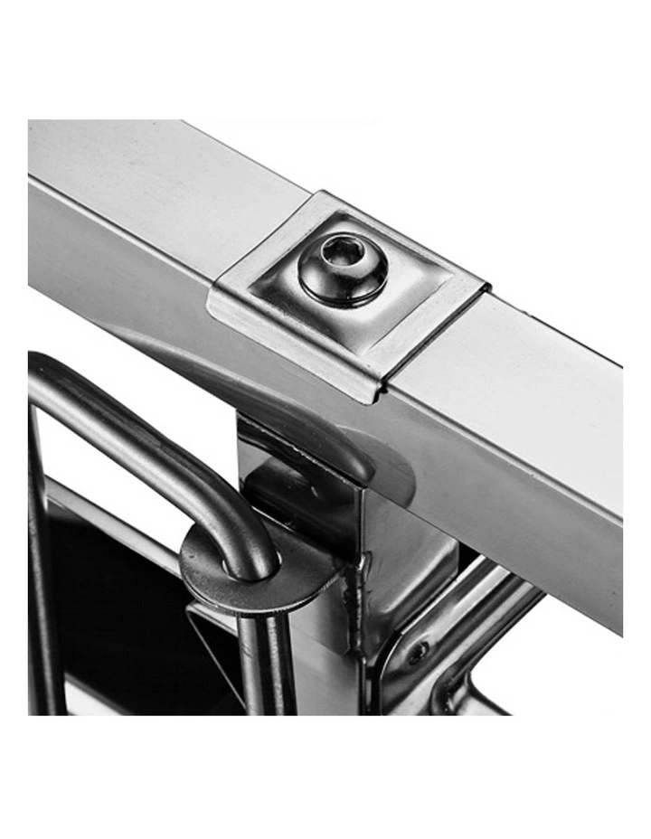 16 Tier Gastronorm Racking Trolley 60*40cm in Silver