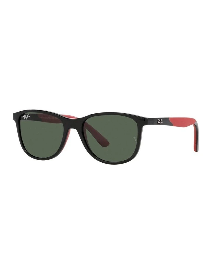 RB9077S Kids Bio-Based Sunglasses in Black