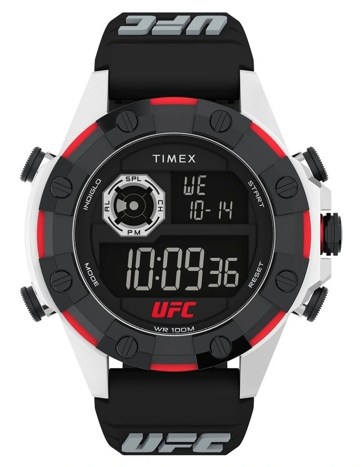 Strength Resin Watch in Black