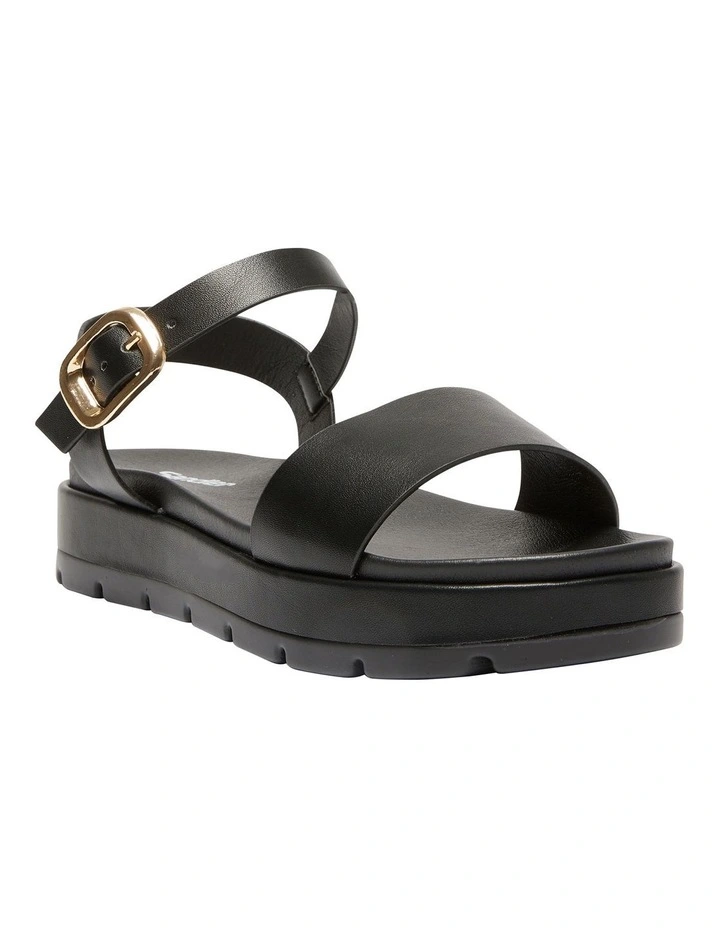 Frankie Sandals in Black