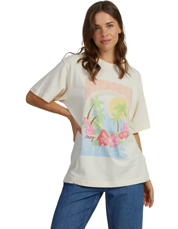 Shooting Star Relaxed Fit T-shirt in Natural