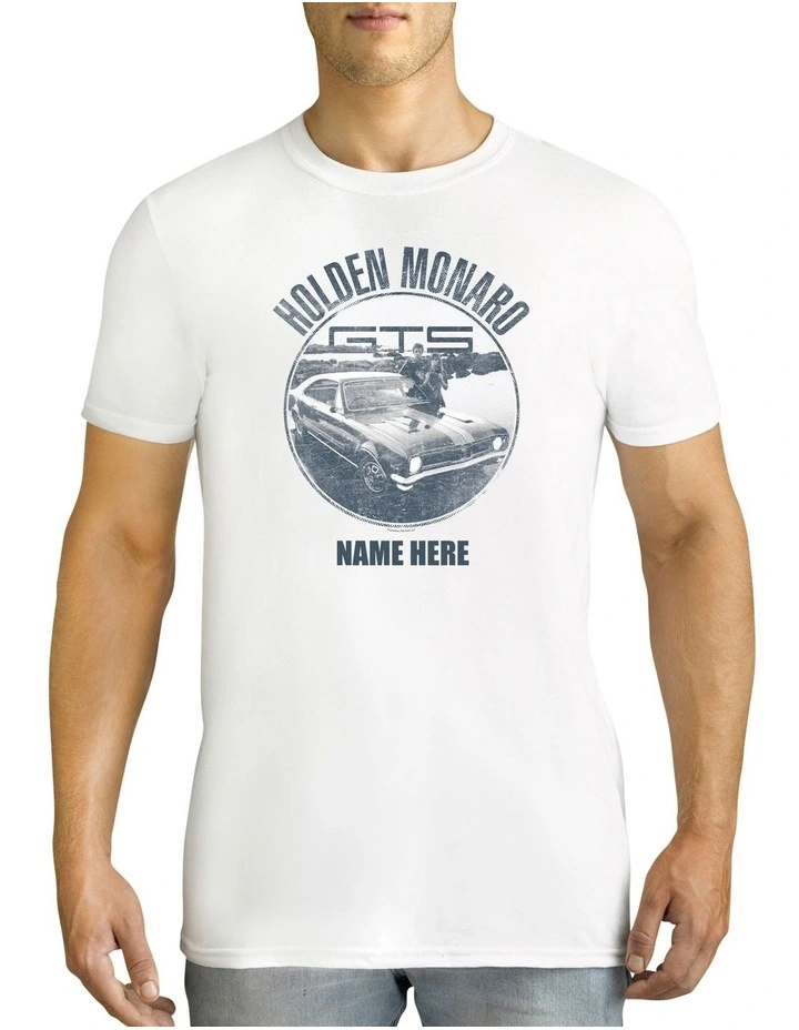 Men's Holden Monaro Personalised Cotton T Shirt