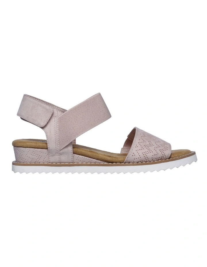 Bobs Desert Kiss Sandal in Blush
