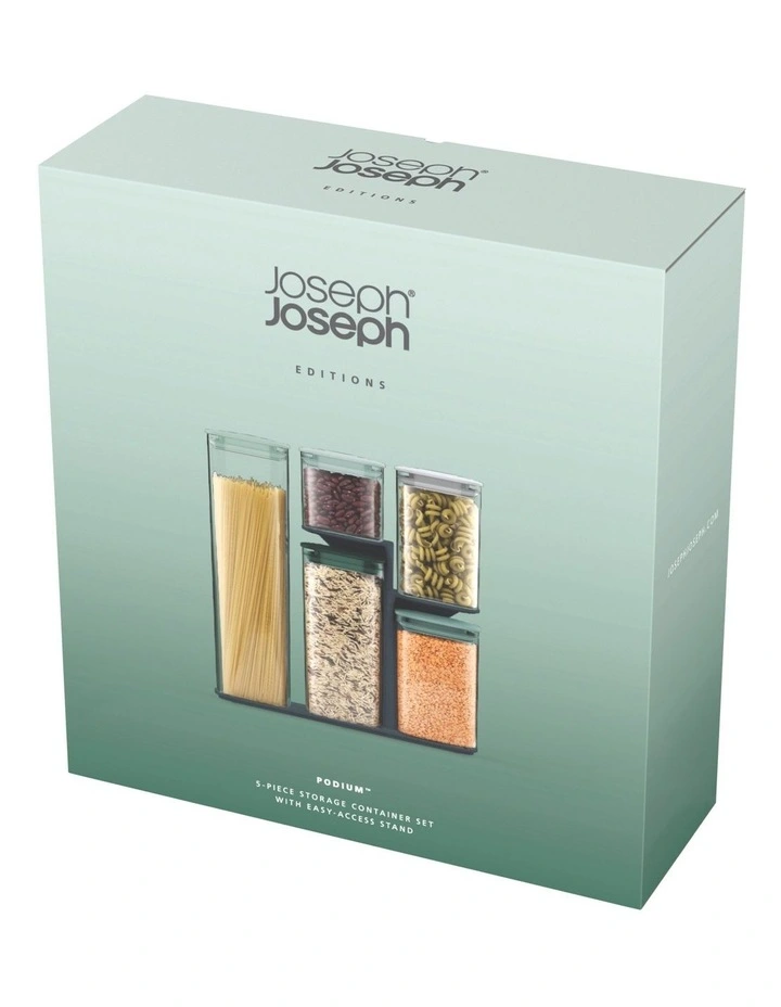 Podium 5-piece Storage Container Set Editions