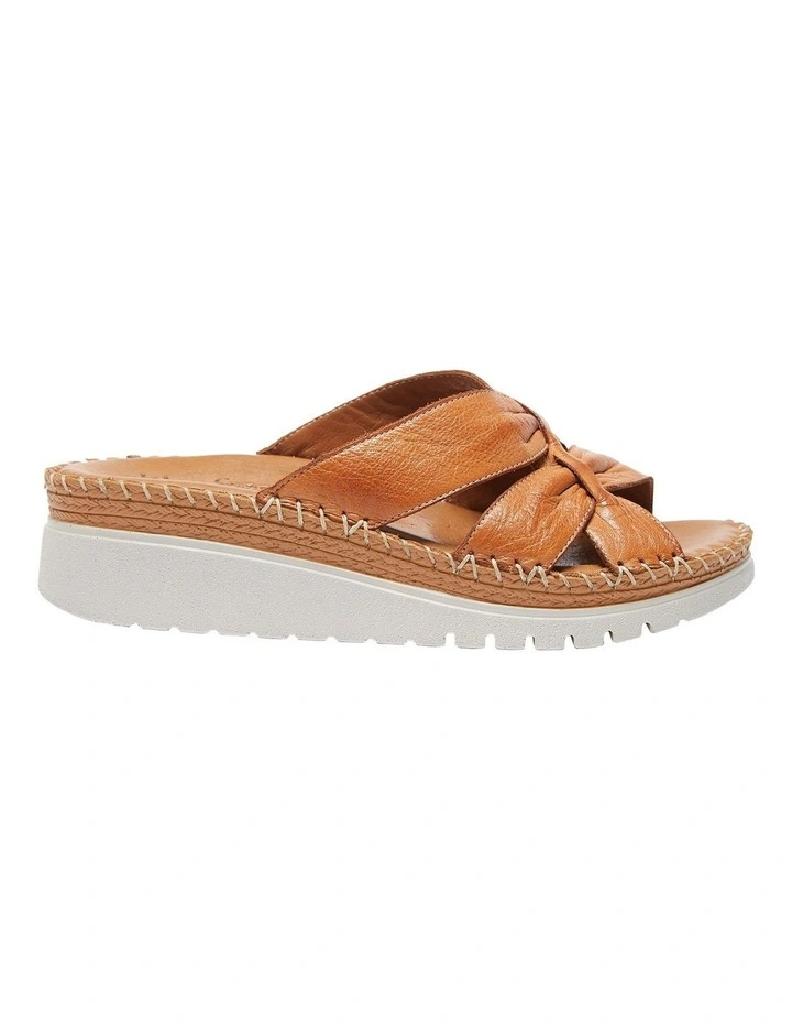 Hannah Sandals in Tan Glove