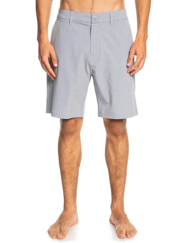 Union Heather 19 Inch Amphibian Boardshorts in Sleet