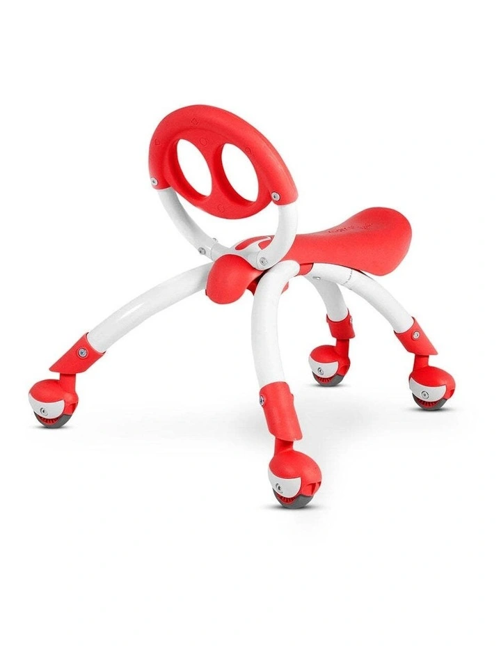 Pewi Ride On Push Toy Kids 3y Walking Buddy in Red
