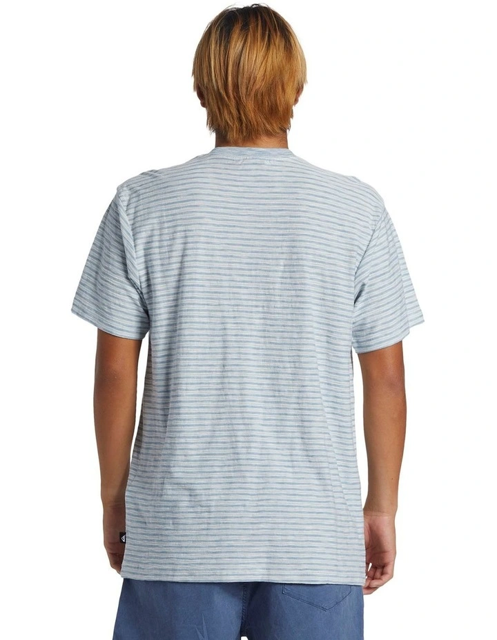 Kentin Pocket T-shirt in Blue Shadow