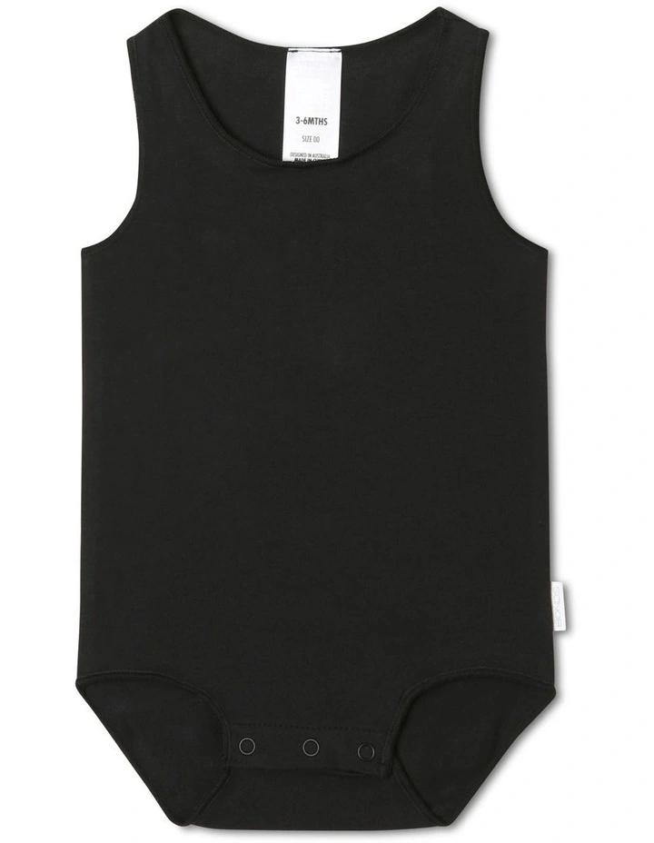 Baby Singlet Suit 2 Pack in Grey