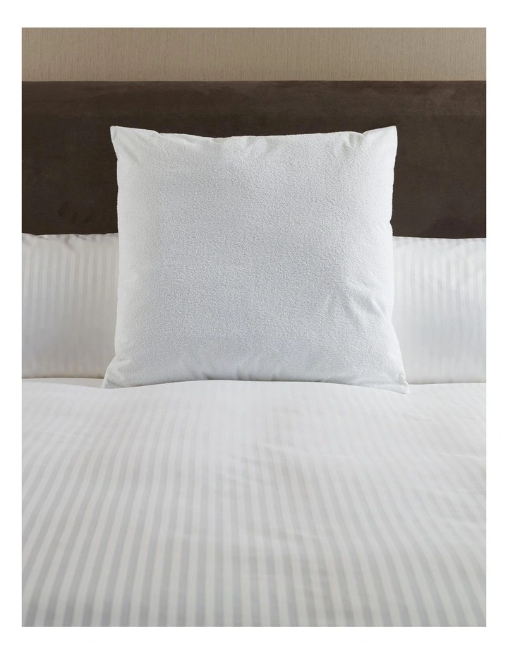 Cotton Terry Waterproof European Pillow Protector