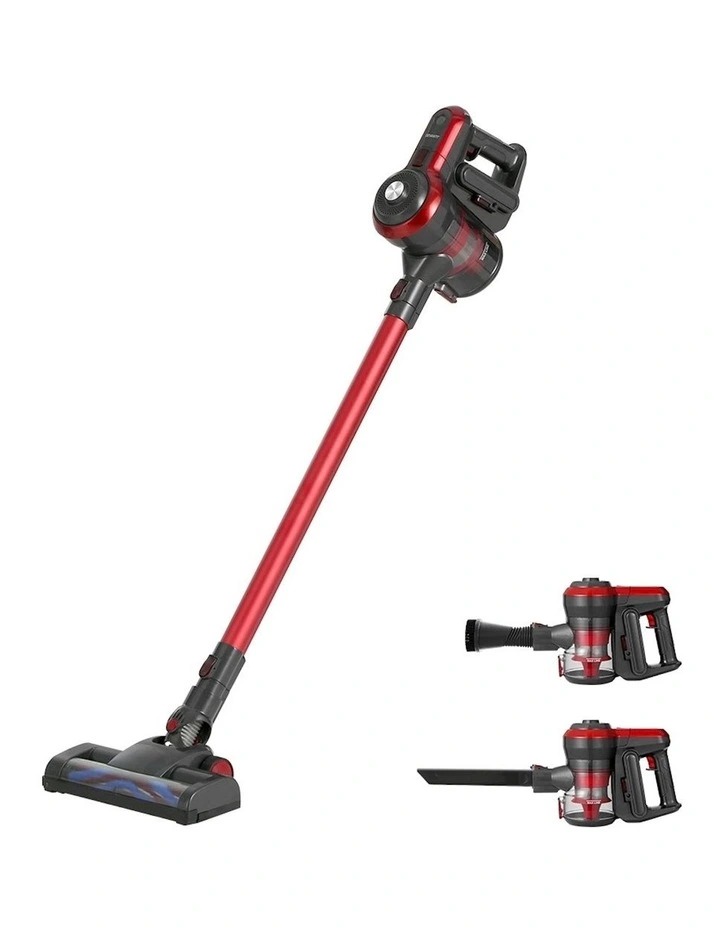 Handheld Vacuum Cleaner 250W Brushless Motor in Red