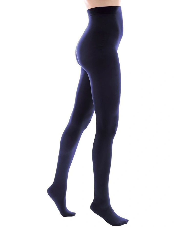 50D Suede Matte Tight in Blue