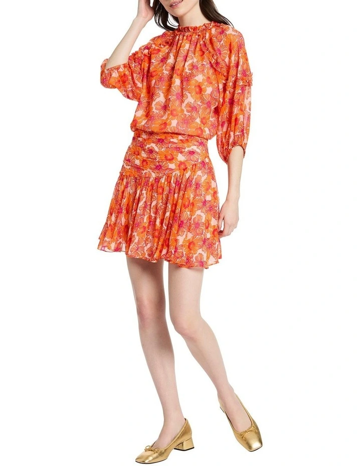 Bloom Shake The Room Skirt in Orange