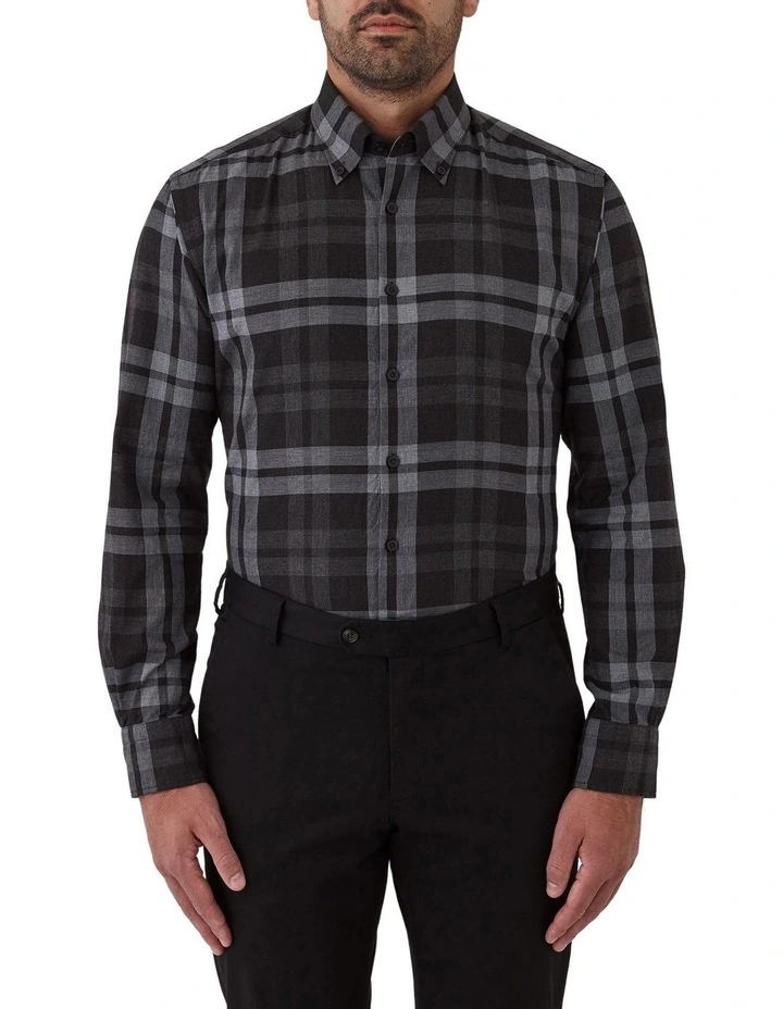 Merricks Modern Fit Shirt in Black