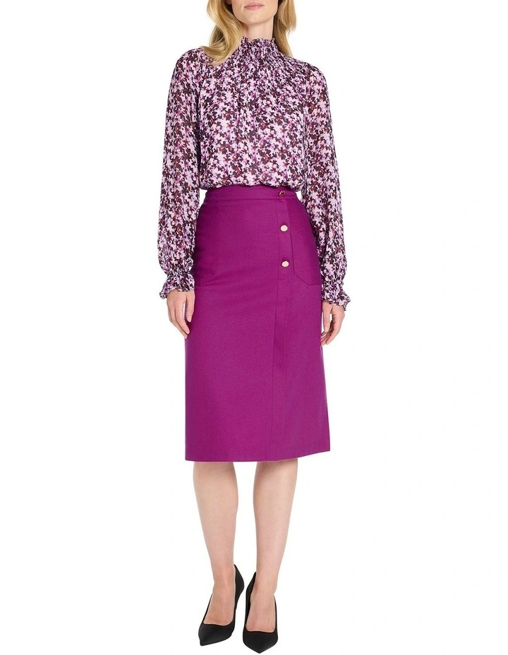 Fabienne Blouse in Peony Multi