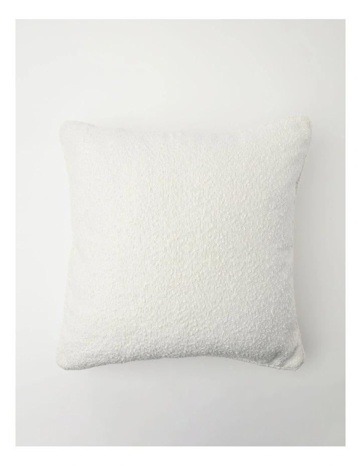 Boucle Cushion in Cloud
