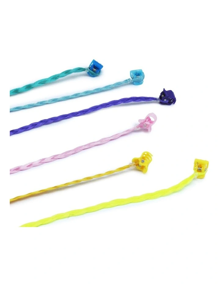 Hair Braid Clip 6 Pack in Multi