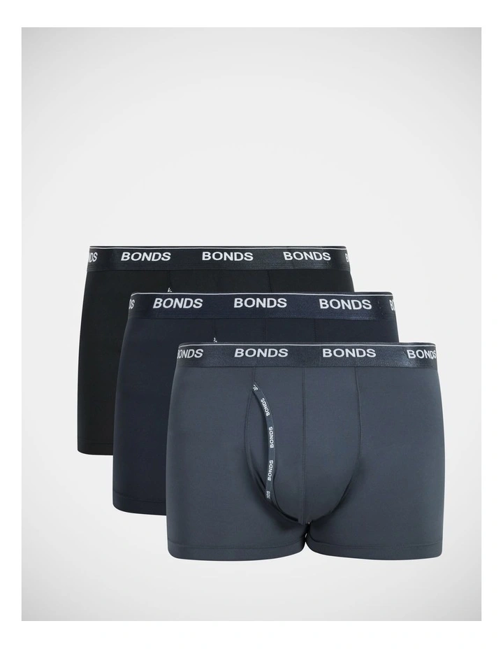 Guyfront Recycled Micro Trunks 3 Pack in Multi