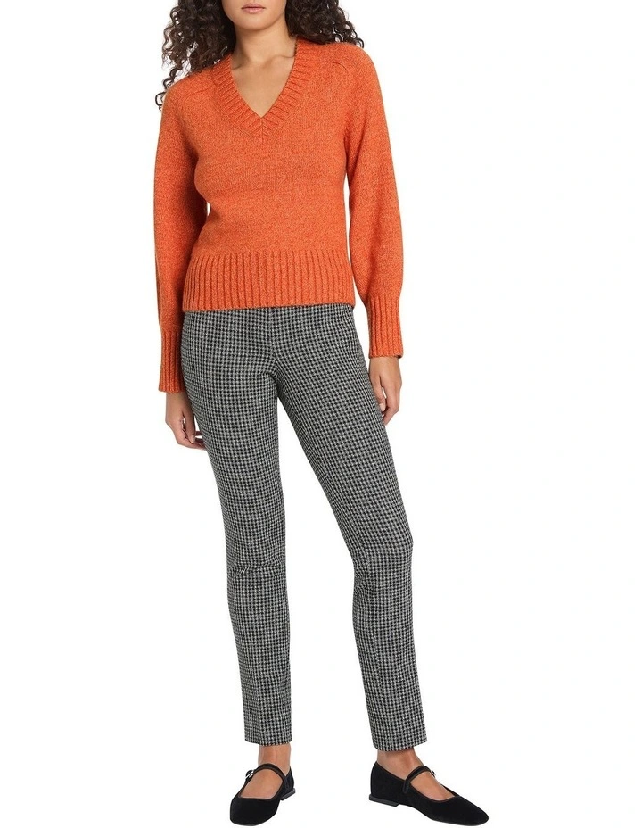 Speckle In Your Eyes Knit in Orange