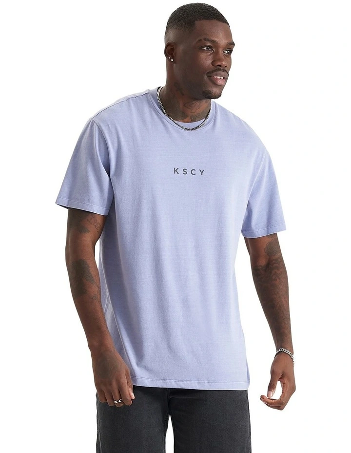 Devotion Relaxed Tee in Pigment Lavender