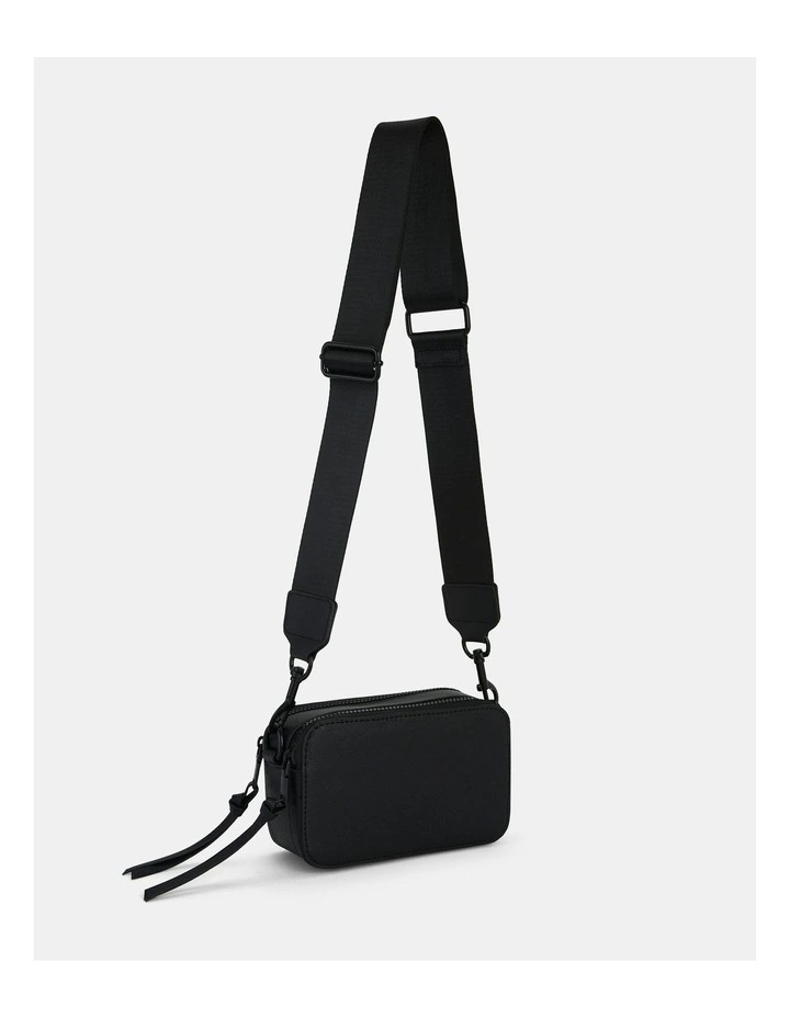 Adelfia Crossbody Bag in Black