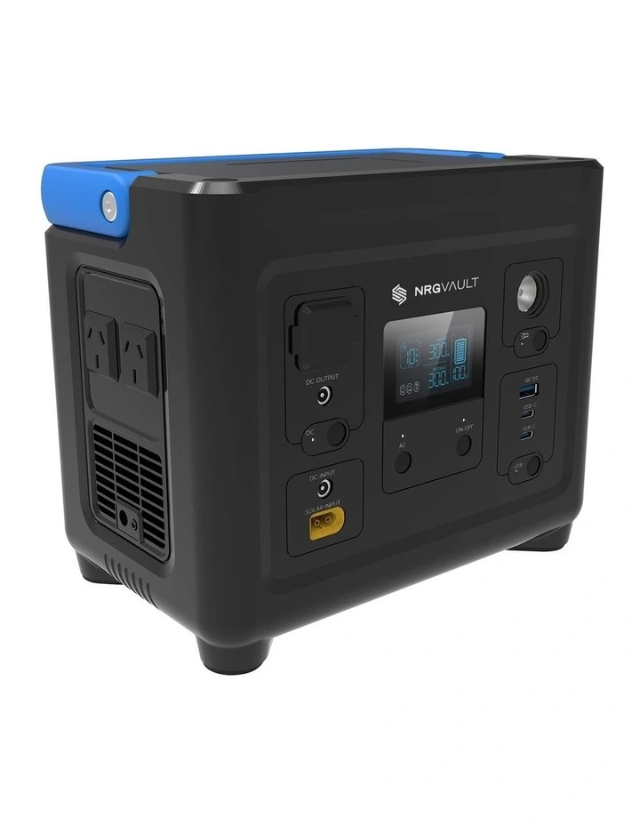 PV500 500W Portable Power Station in Black