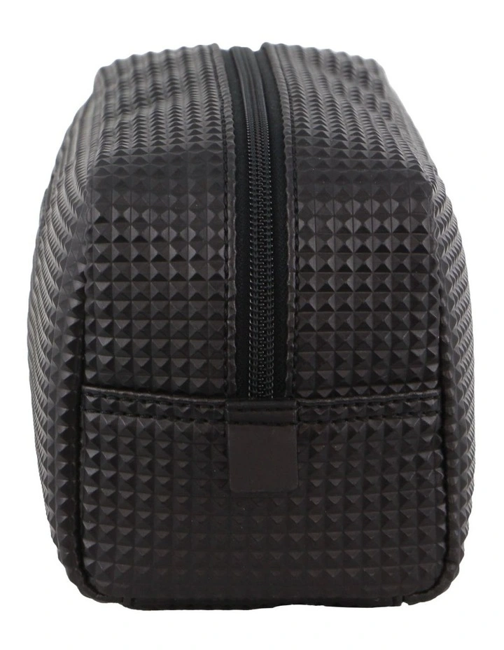 Pyramid Toiletry Bag in Black