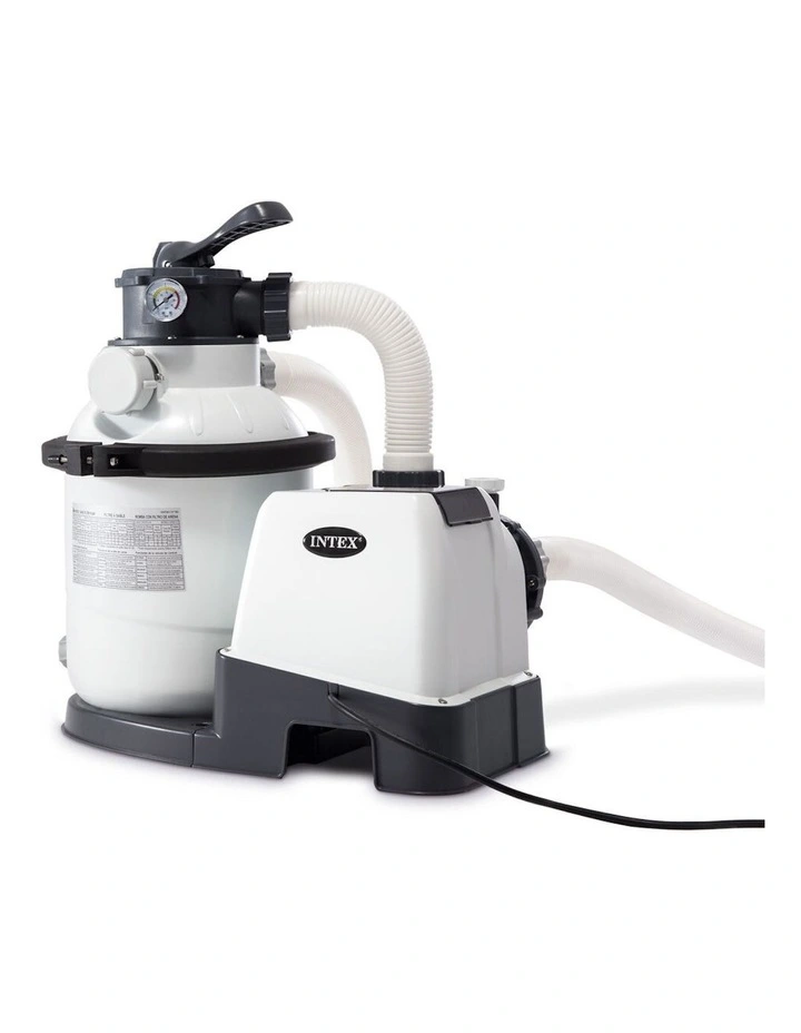 1200Gph Sand Filter Pump. in White