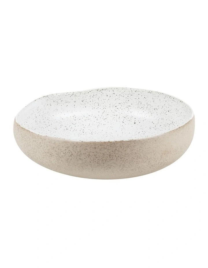 Garden to Table Serving Bowl White