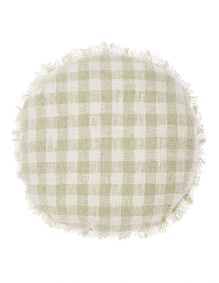 Tavola Round Cushion in Oatmeal