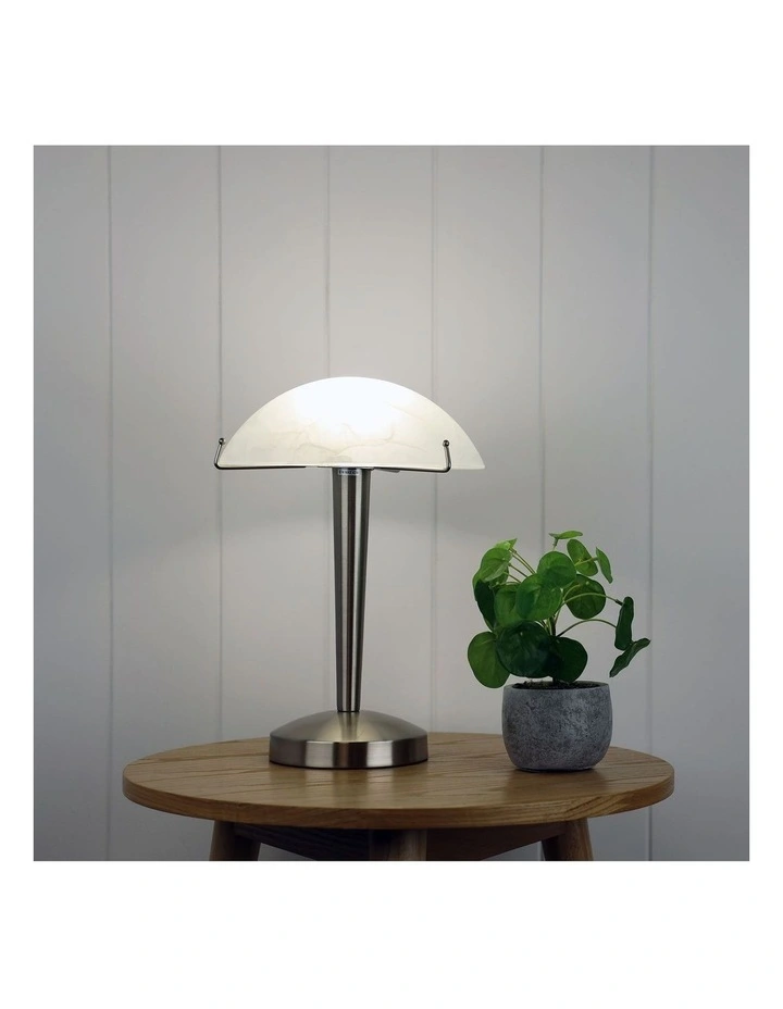 Ruby Touch Table Lamp Brushed Chrome