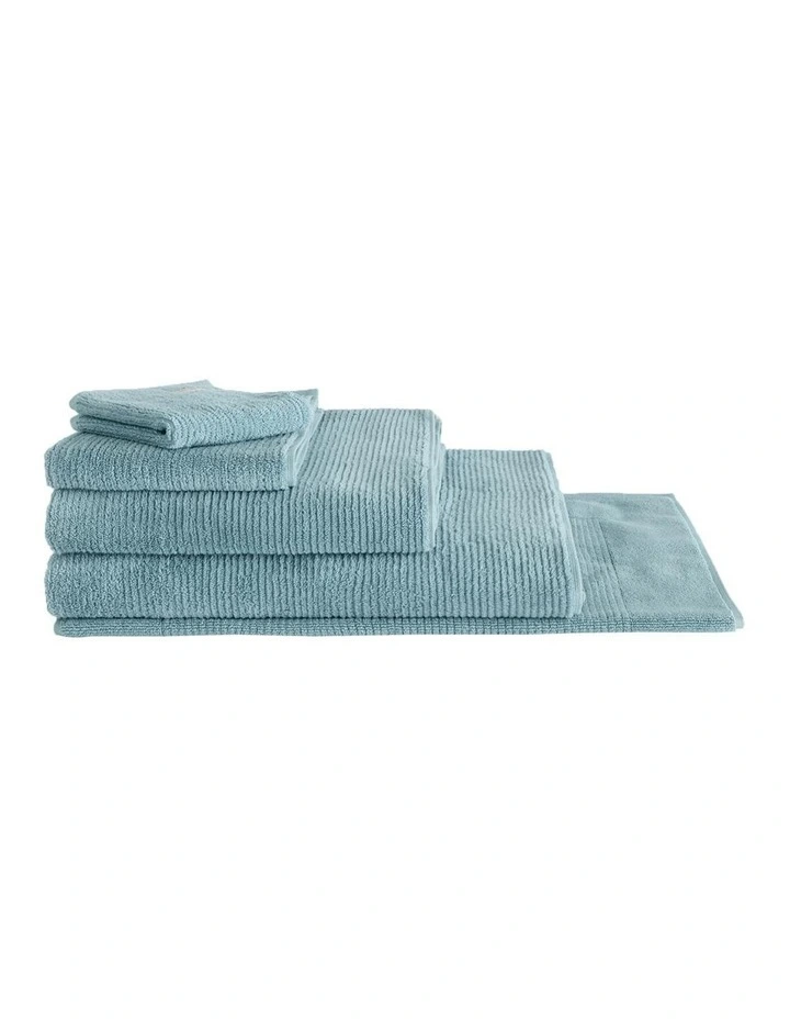 Living Textures Towel Range in Misty Teal