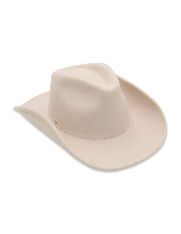 Stevie Wool Cowboy Hat in Oatmeal