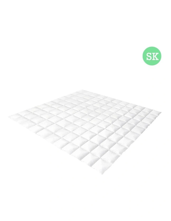 Duck Down Feather Quilt Super King 700GSM