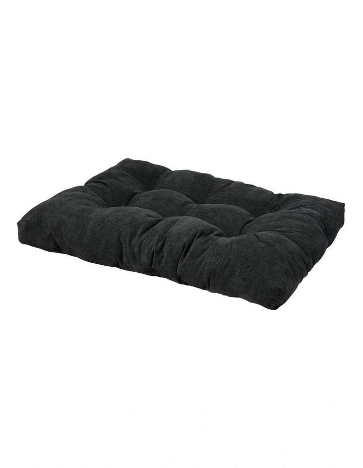Washable Pet Cushion Bed Medium in Dark Grey