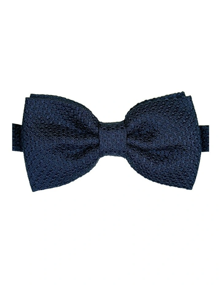 Grenadine Bow Tie in Navy