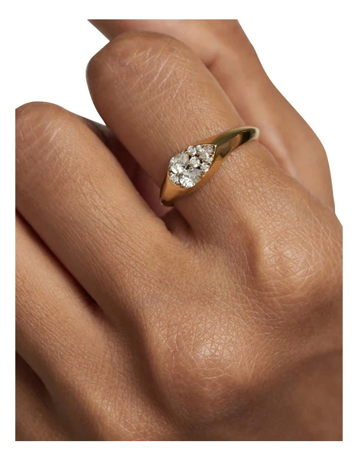 Vanilla Ring 12 in Gold