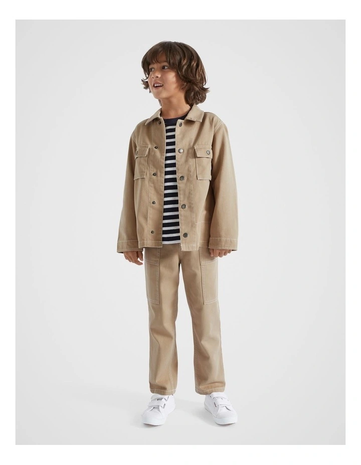 Carpenter Pant in Biscotti