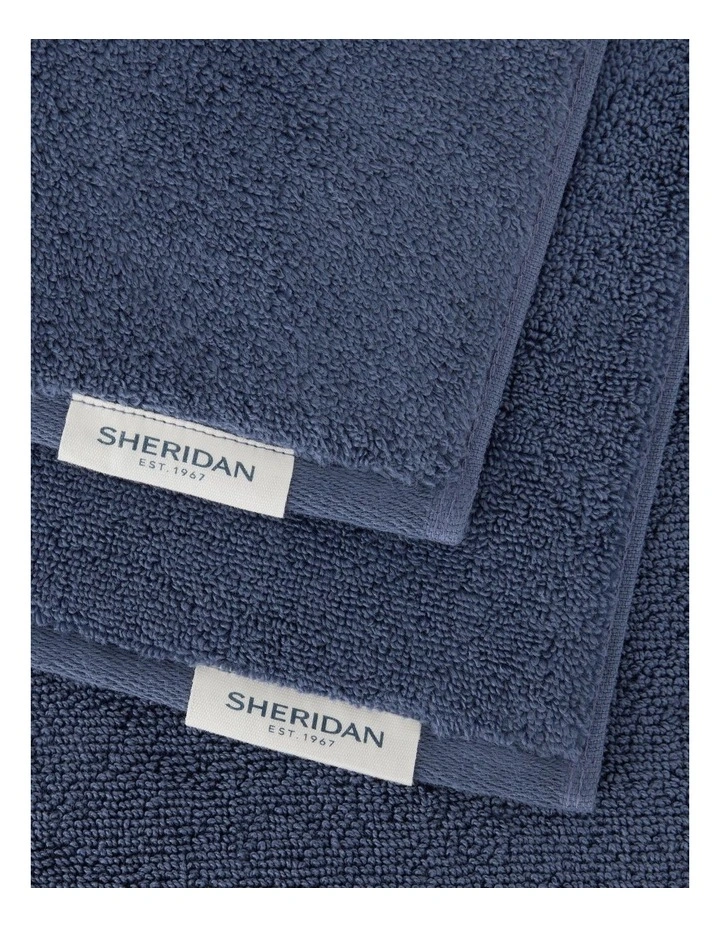 Aven Towel Collection in Indigo