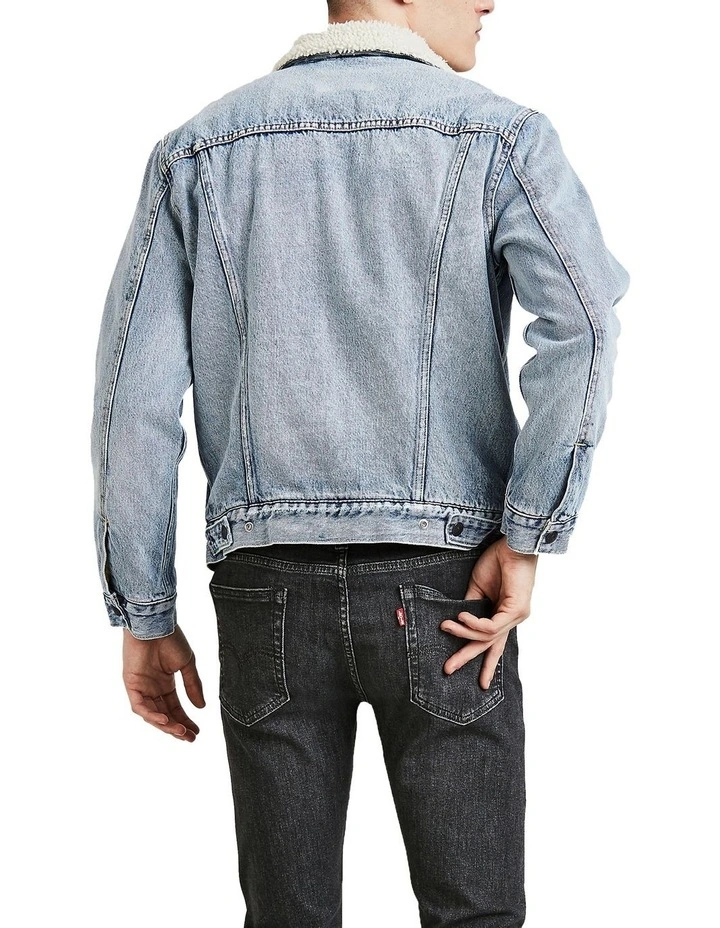 Sherpa Trucker Jacket in Stonebridge