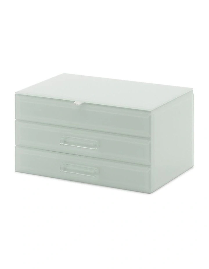 Gabriella Mint Medium Jewellery Box