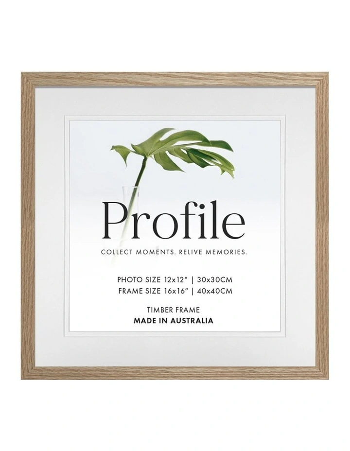 Decorator Photo Frame 40x40/30x30cm in Natural