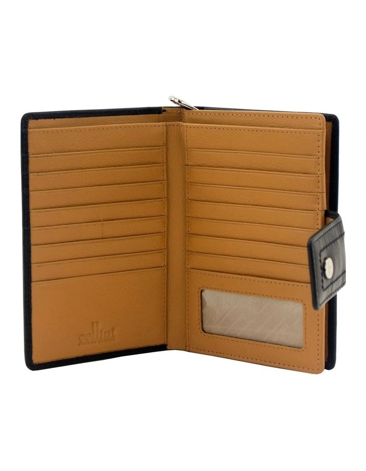 London French Wallet in Black