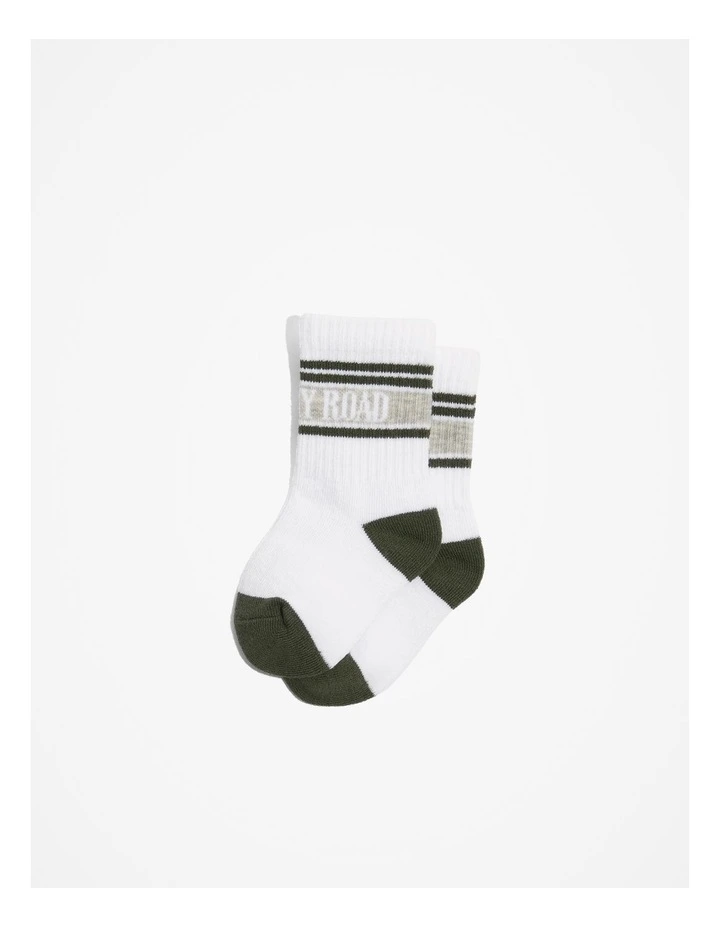 Unisex Heritage Sock in Sage