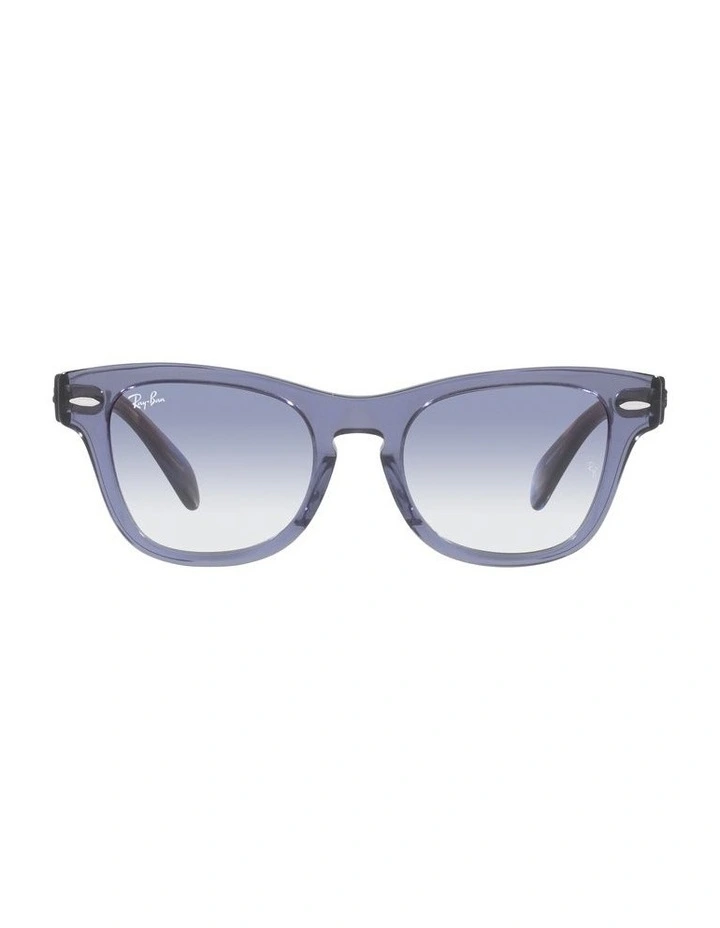 0Rj9707S Kids Sunglasses in Transparent Blue