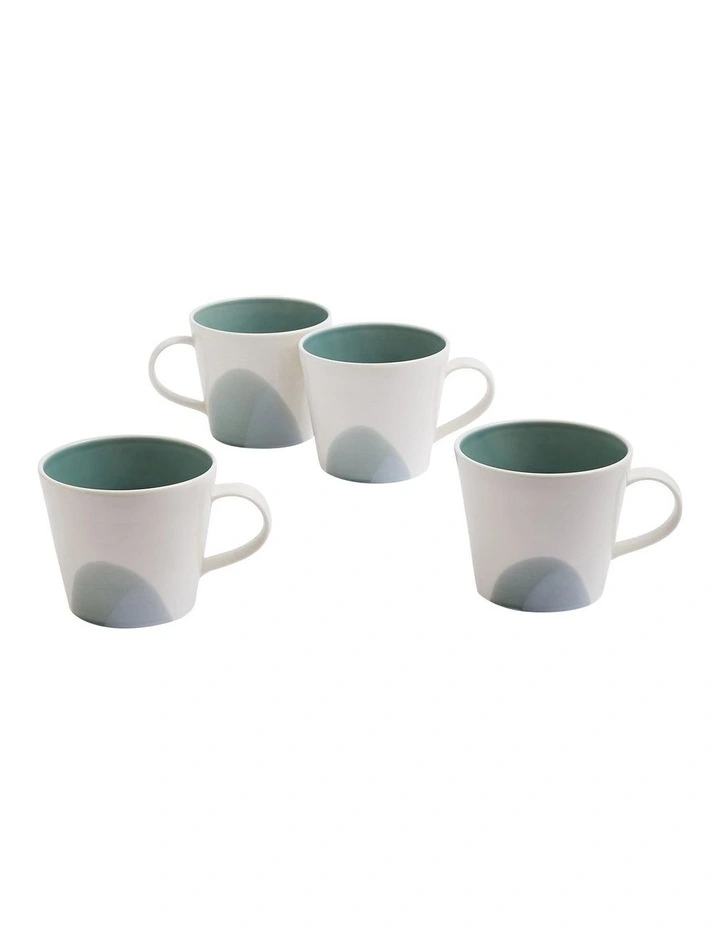 1815 Signature Mug 400ml Set of 4 in Green