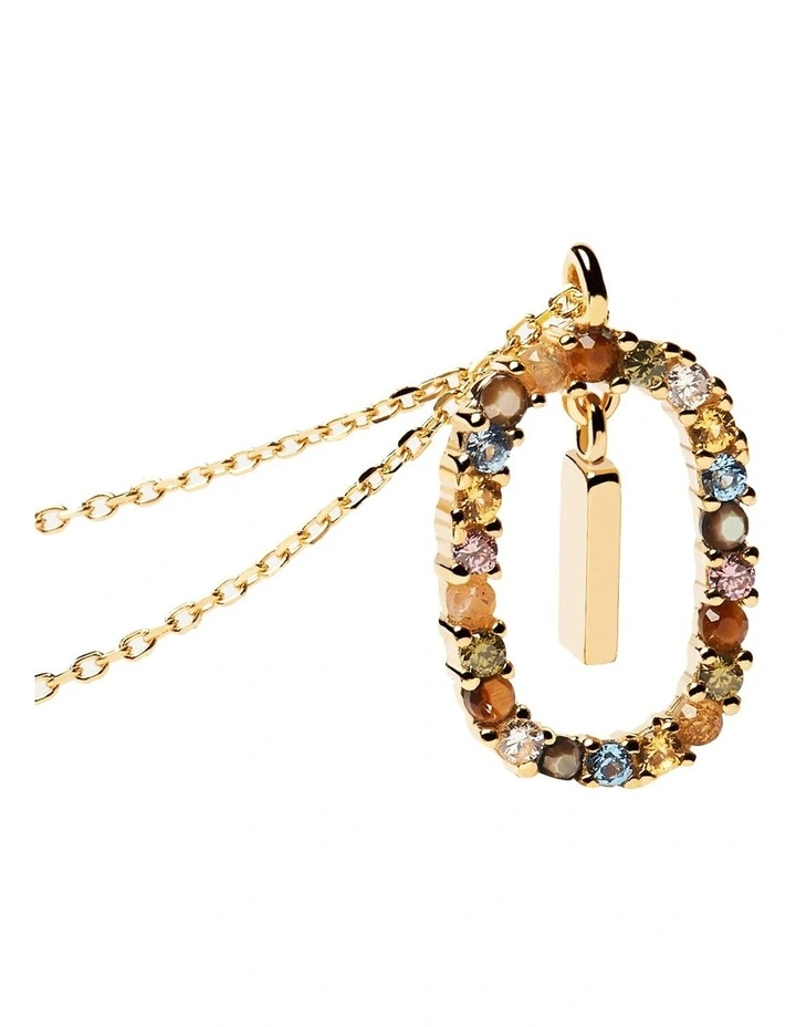 Letter I Multi Necklace